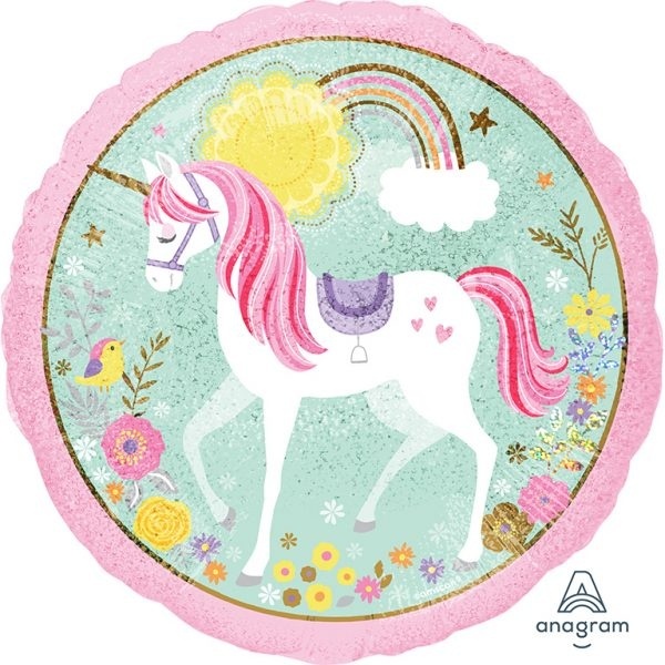 Μπαλόνι Φοιλ 18 Magical Unicorn 45 εκ.