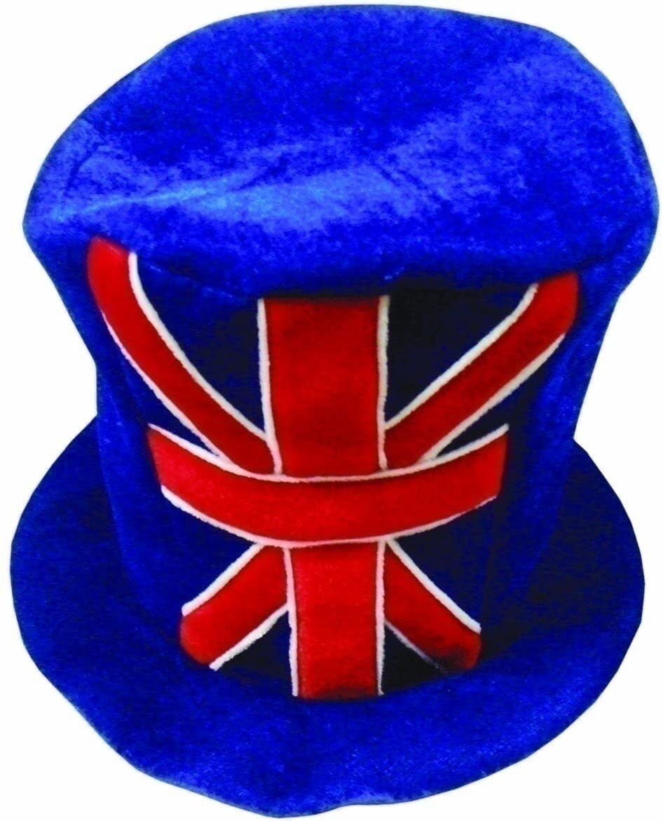 Felt Top Hat Red/White/Blue 27.9 x 34.9 cm