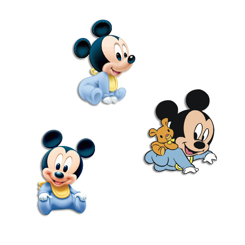 Αυτοκόλλητα Baby Mickey 10cm / 8τμχ