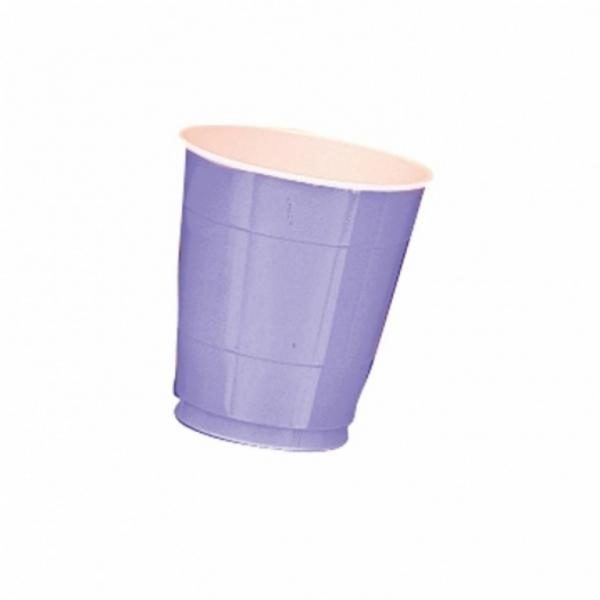 Ποτήρια 355ml πλαστικά Λιλά /10 τεμ