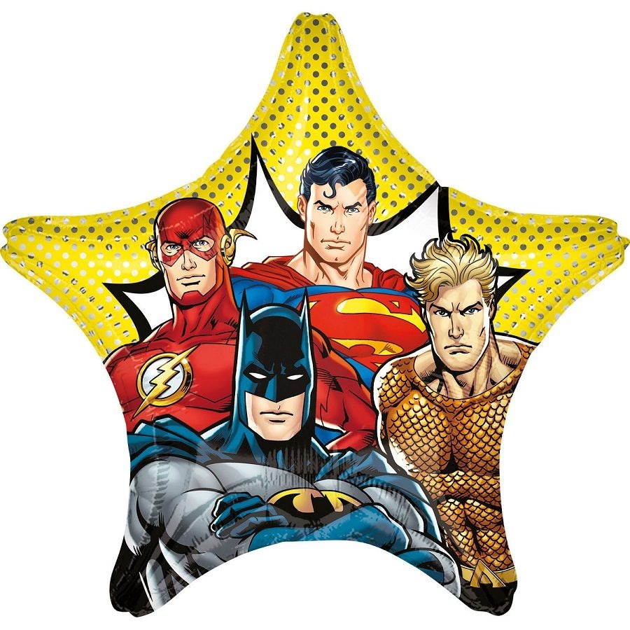 Μπαλόνι Φοιλ 28 Jumbo Justice League / 71 εκ Superman, Batman, Flash