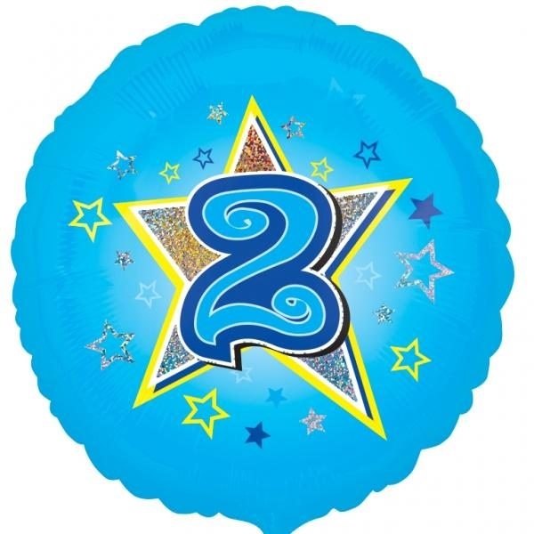 Φοιλ 18 Στρογγυλό 2 Blue Star