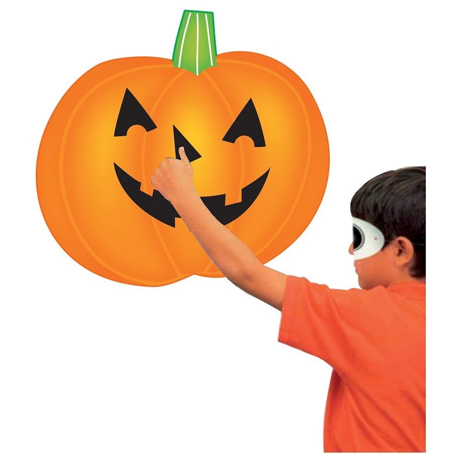 Παιχνίδι Stick the face on the Pumpkin & Ghost Game Hallo-ween Friend