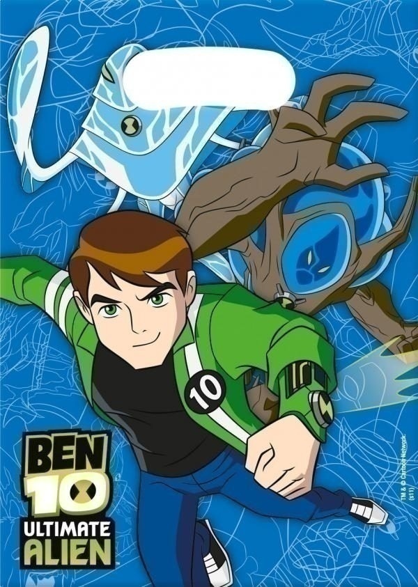 Τσάντες Δώρου Ben 10 Ultimate Alien /6 τεμ