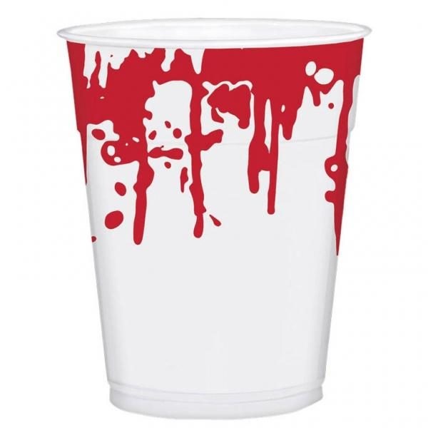 Ποτήρια πλαστικά 473ml Halloween /25 τεμ