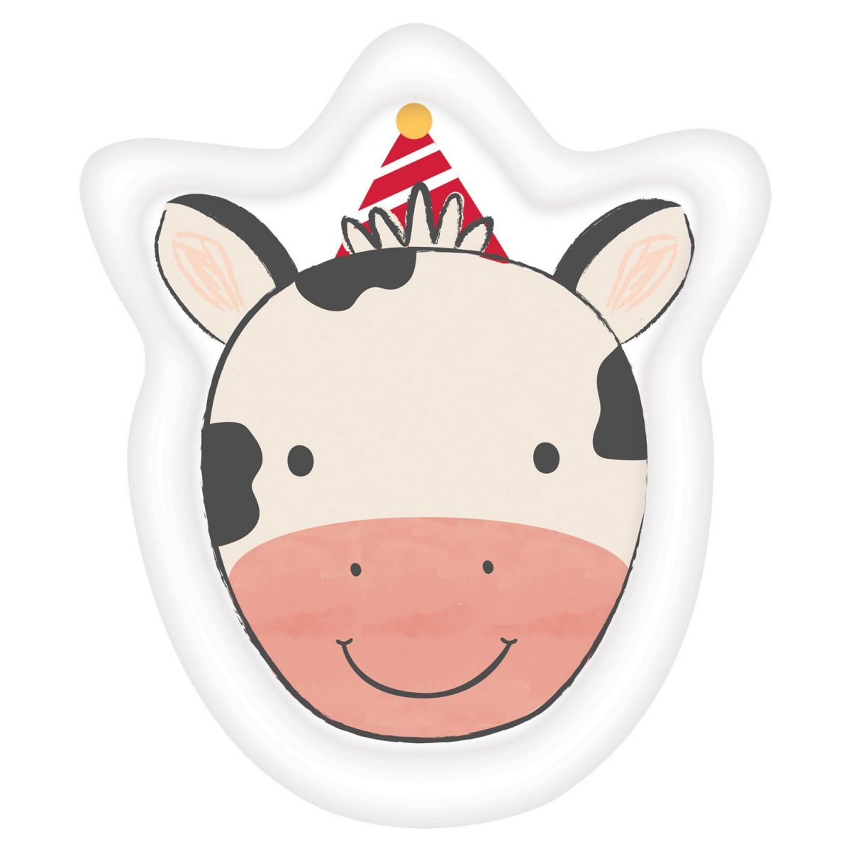 Πιάτα Χαρτ. σχήμα Cow 17.7 x 22.22 εκ / 8 τεμ