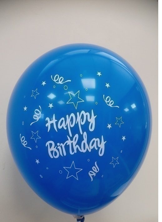 Μπαλόνια 12 Happy Birthday με 2 Τυπ. Ασσορτι /100 τεμ