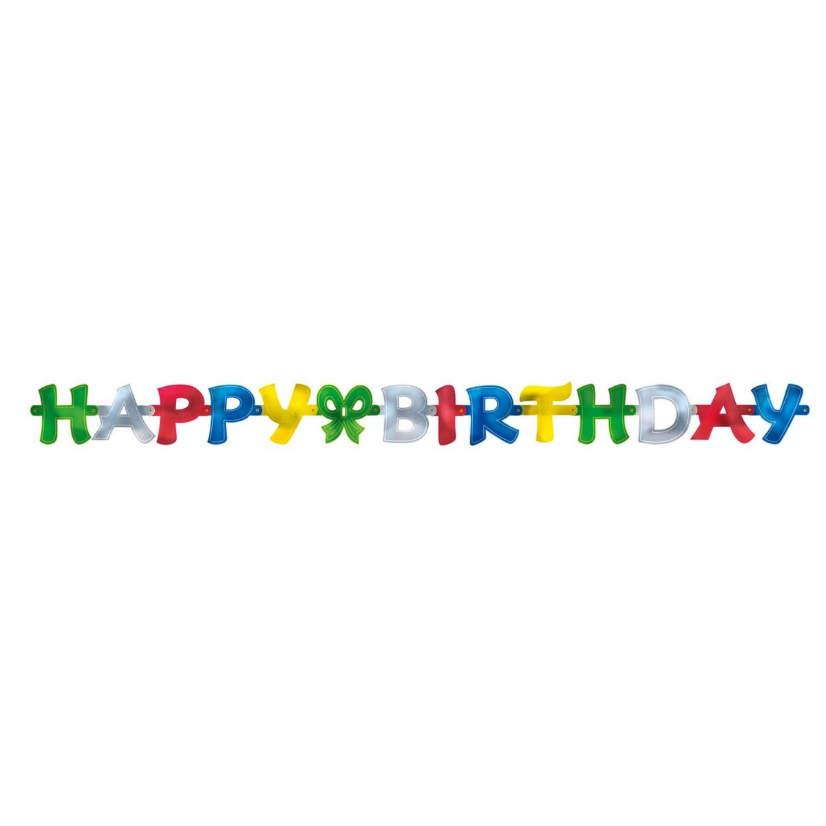 Γιρλάντα Γράμματα Happy Birthday 140 x 11εκ