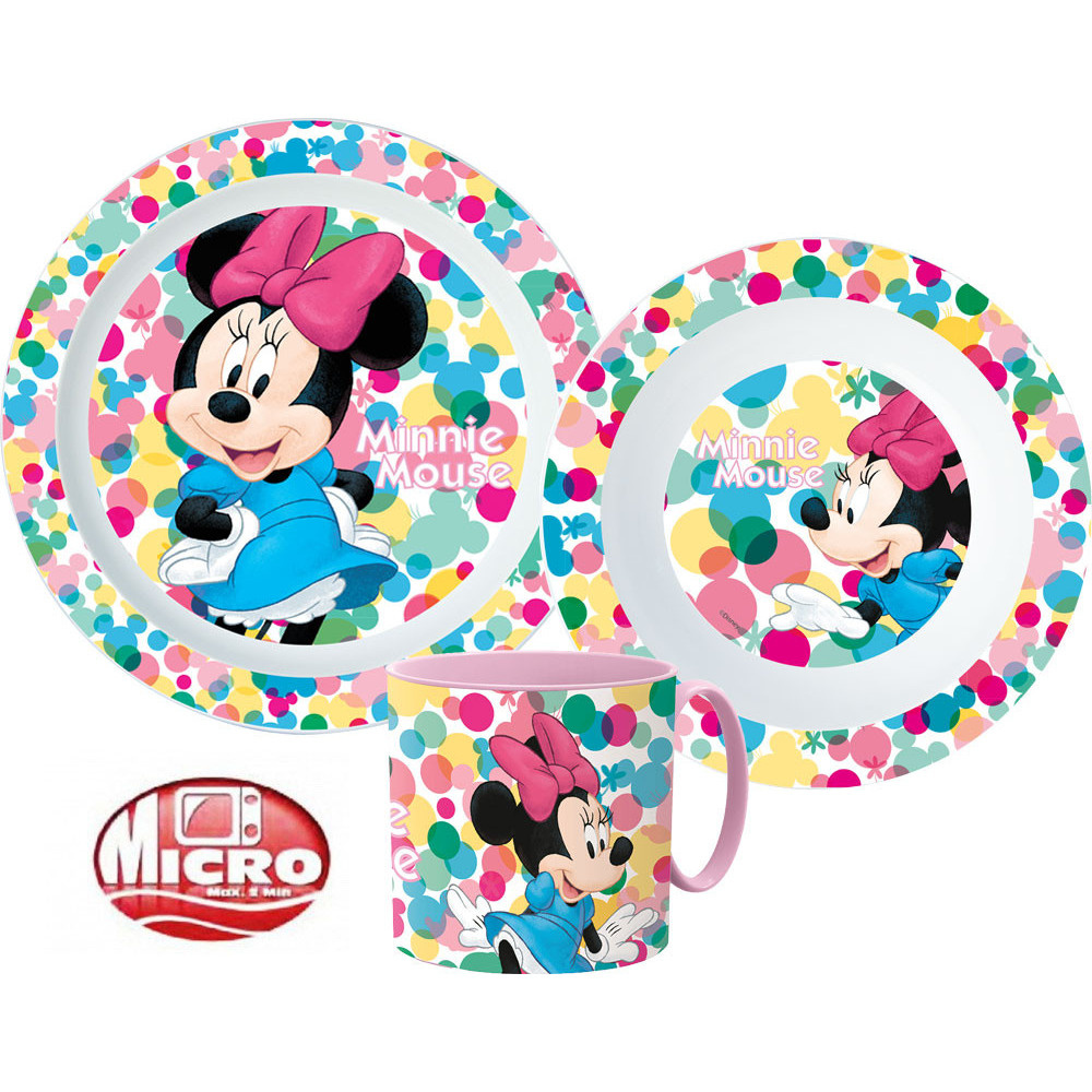 Σετ Φαγητού Minnie 3τμχ για 2+ μηνών