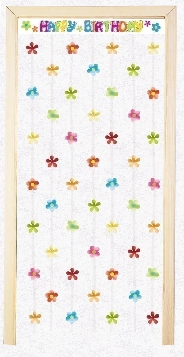 Door Curtain Cascade_Birthday Power