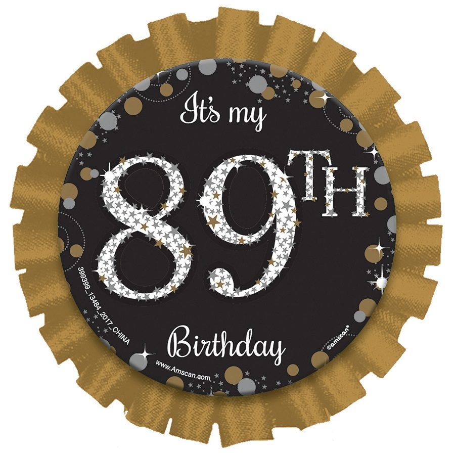 Κονκάρδα Sparkling Celebrations - Gold Personalizable / 7.6 εκ