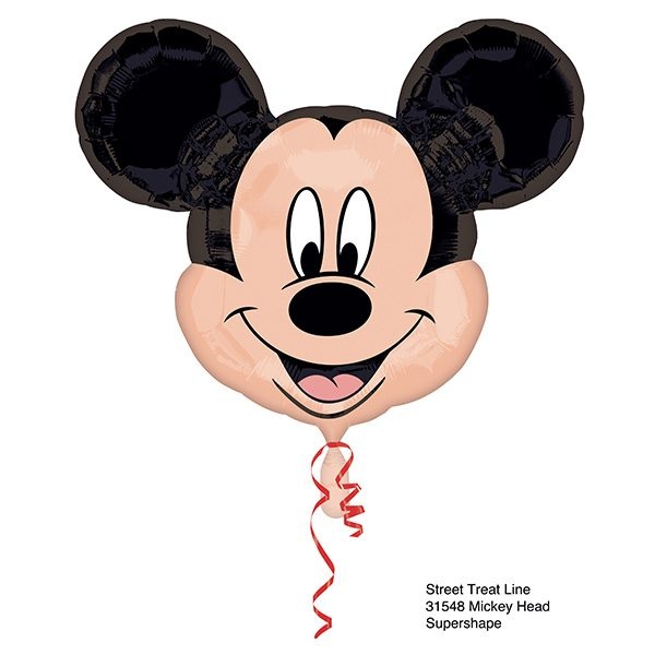 Μπαλόνι Φοιλ Σχήμα Mickey Mouse Κεφάλι / 53 x 53εκ