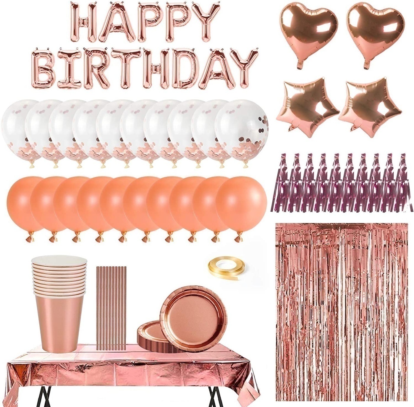Σετ Πάρτυ Rosegold & Είδη Buffet