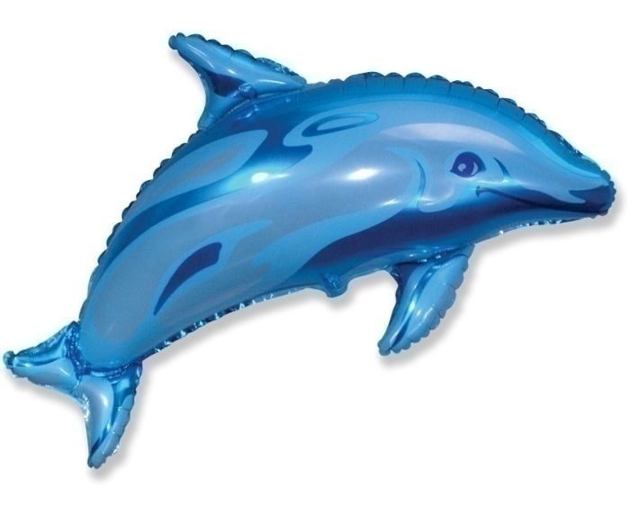 Μπαλόνι Φοιλ Σχήμα Dolphin Blue / Δελφίνι