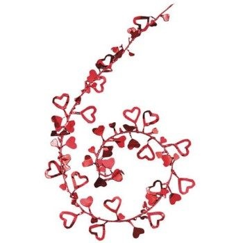 Wire Garland με Καρδιές