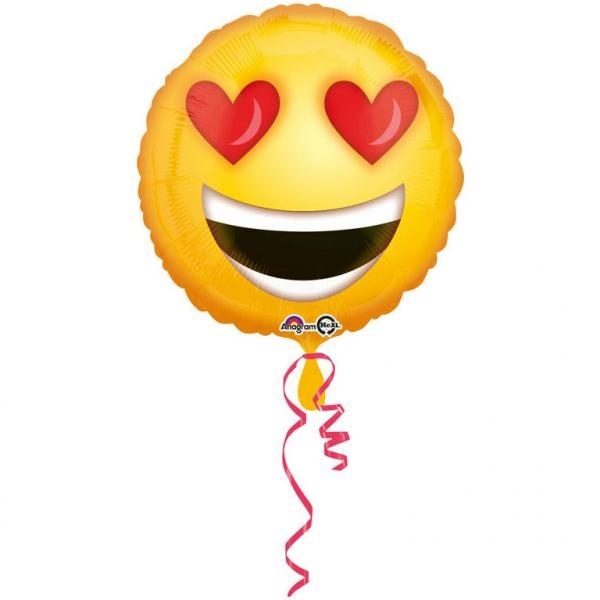 Μπαλόνι Φοιλ 17 Love Emoticon