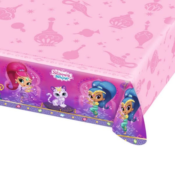 Τραπεζομάντηλο πλαστικό Shimmer & Shine