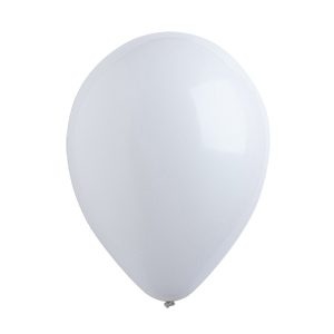Μπαλόνια Λάτεξ 11'' Λευκό Standard Everts