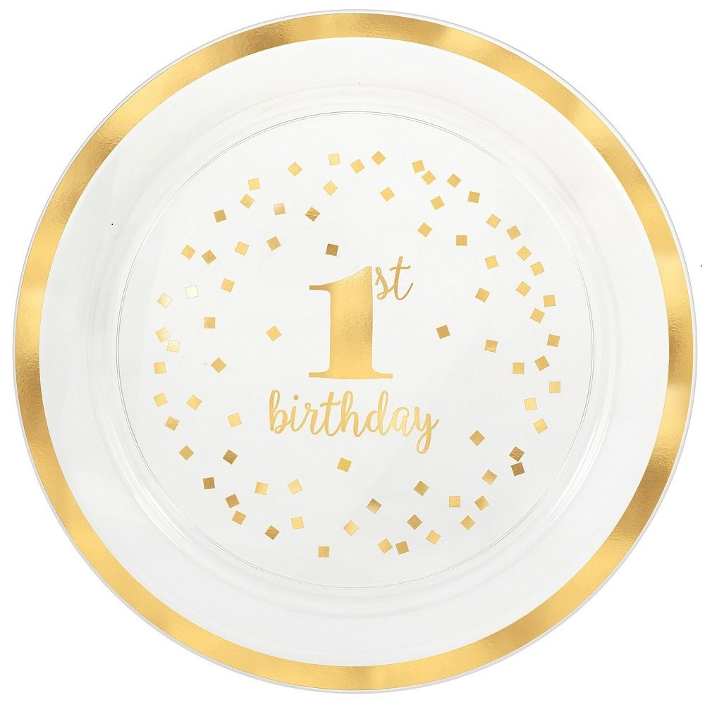 Πιατέλα Πρώτα Γενέθλια 1st Birthday 40 εκ