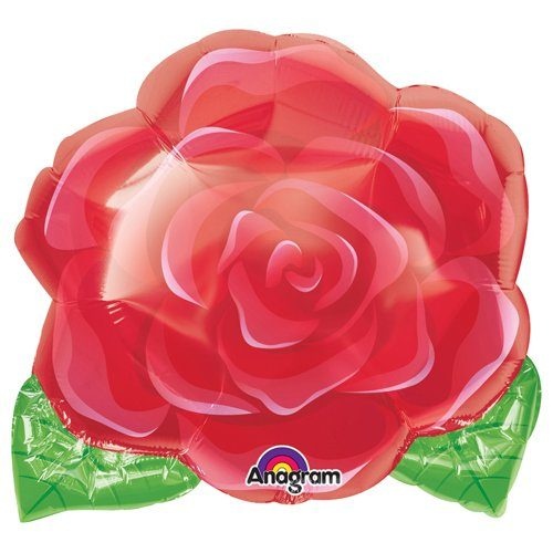 Μπαλόνι Φοιλ 18 Junior Shape Blooming Red Rose