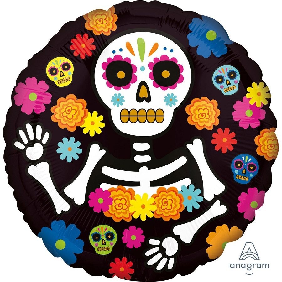 Μπαλόνι Φοιλ 17 Day of the Dead / 43 εκ
