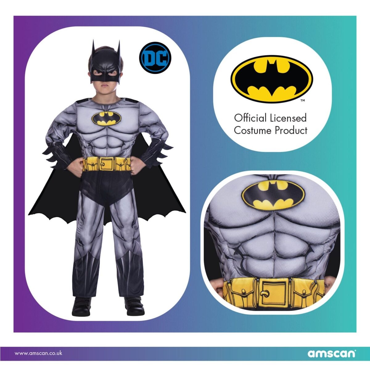 Στολή Batman Classic Costume 4-6 Ετών