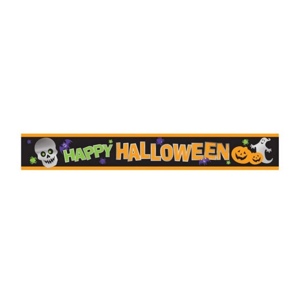 Μεταλλική Ταινία Happy Halloween 274 x 12.7 εκ