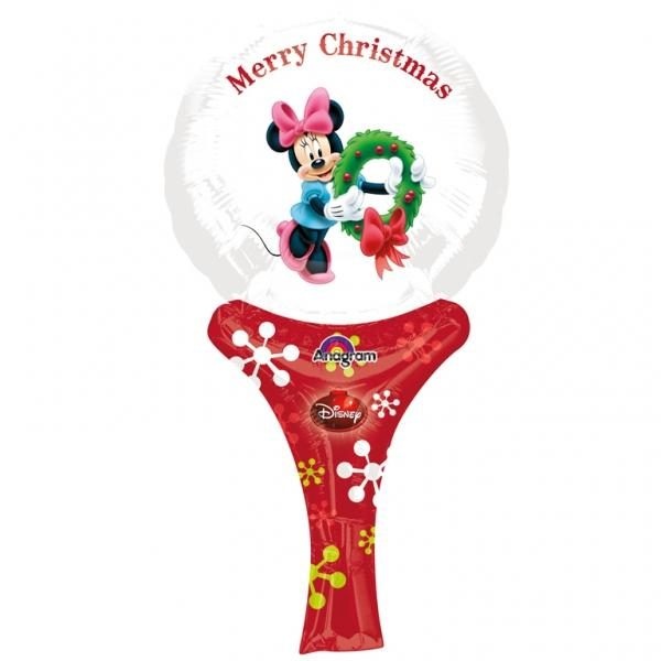 Φοιλ Minishape Inflate Minnie Merry Christmas