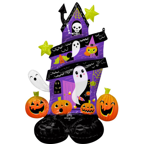 Μπαλόνι φοιλ AirLoonz Halloween Haunted House/ 88εκ x 127εκ