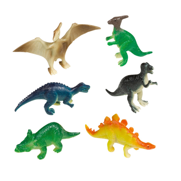 Μίνι Φιγούρες πλαστ. ΔΕΙΝΟΣΑΥΡΟΣ/Happy Dinosaur / 8 τμχ