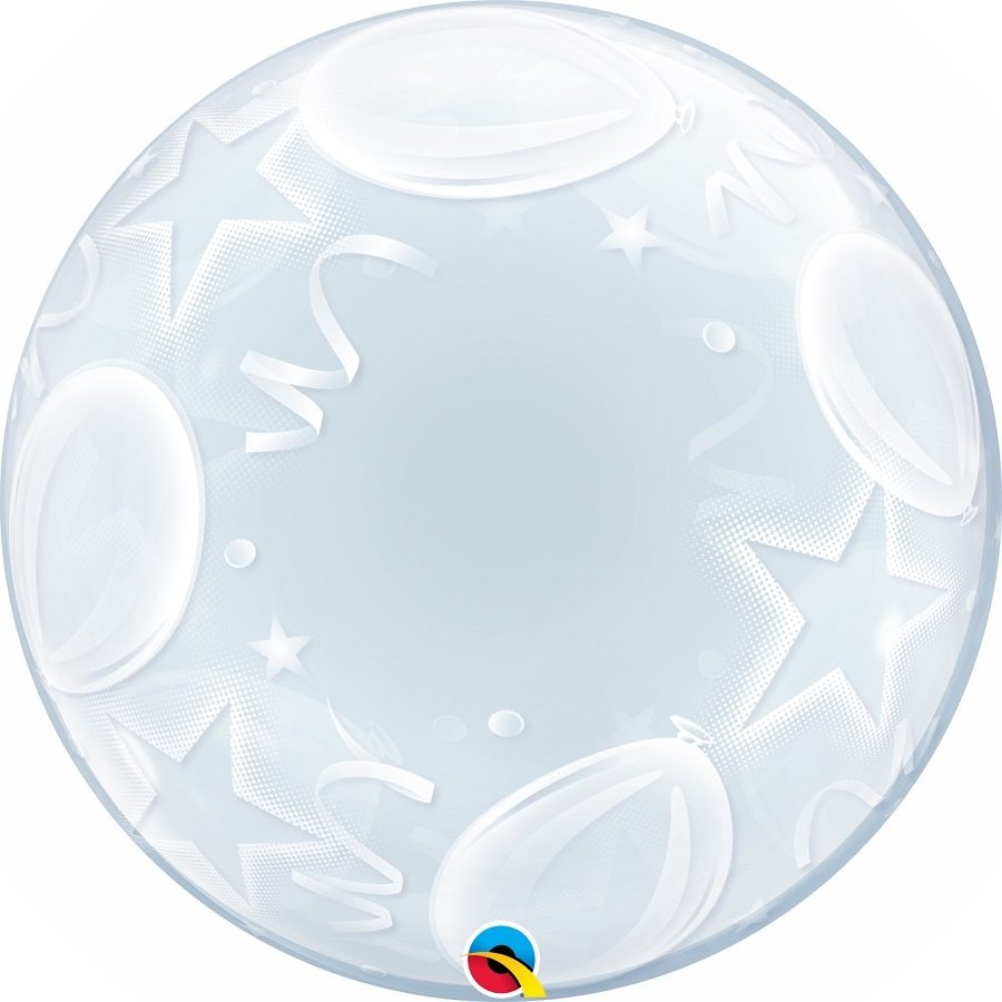 Deco Bubble 24 Balloons & Stars