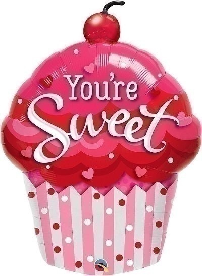 Μπαλόνι Φοιλ 35 Σχήμα You're Sweet Cupcake / 89 εκ