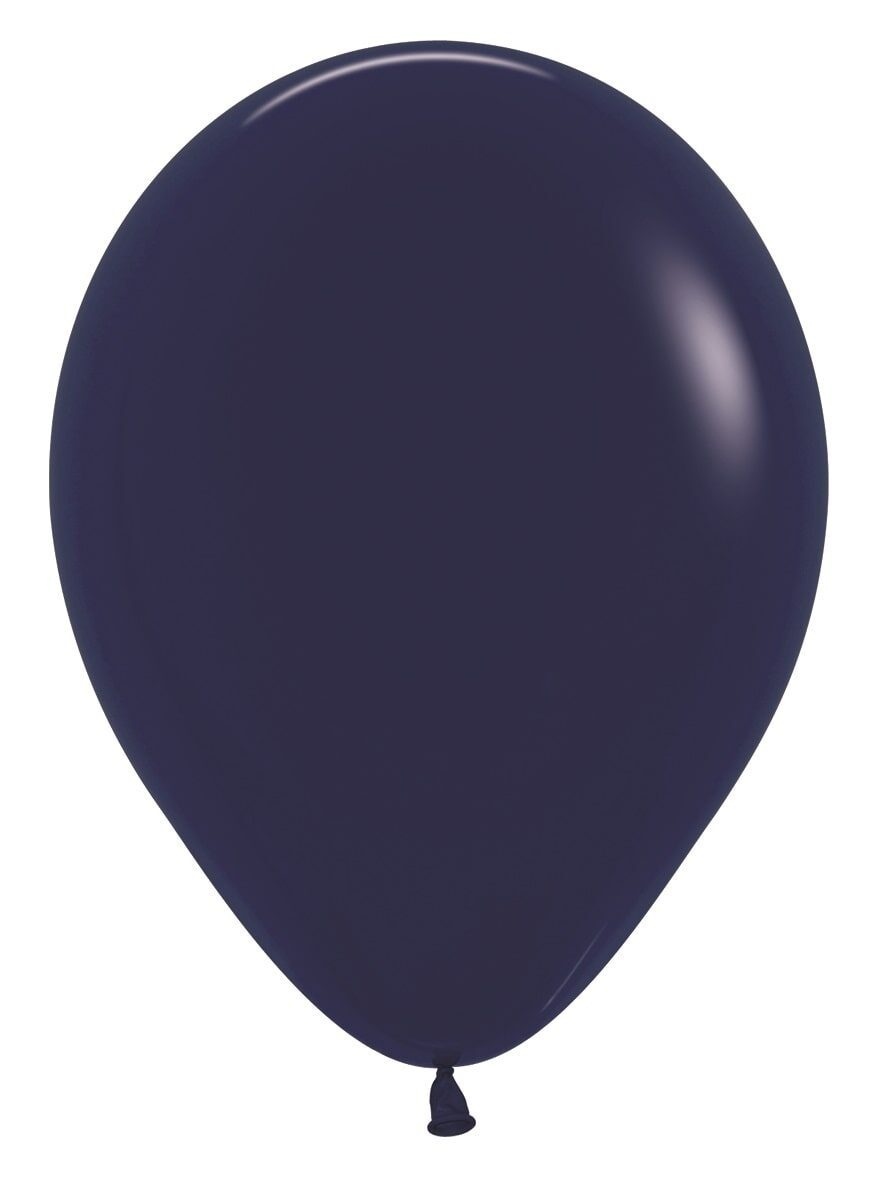 Μπαλόνια λατεξ 12 Μπλε Σκούρο / 12 τεμ - Navy Blue