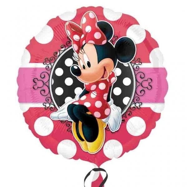 Μπαλόνι Φοιλ 17 Στρογγυλό Minnie Portrait /43εκ