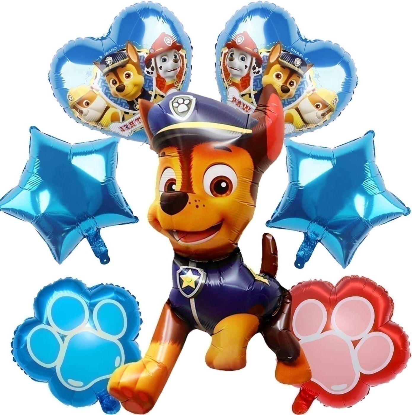 Σετ μπαλονιών Paw Patrol Chase "Το κουτάβι αστυνομικός"