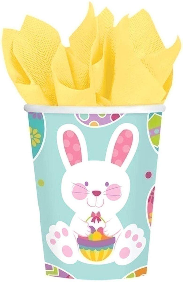 Ποτήρια χαρτ. 266ml Easter Enchantment /8 τεμ