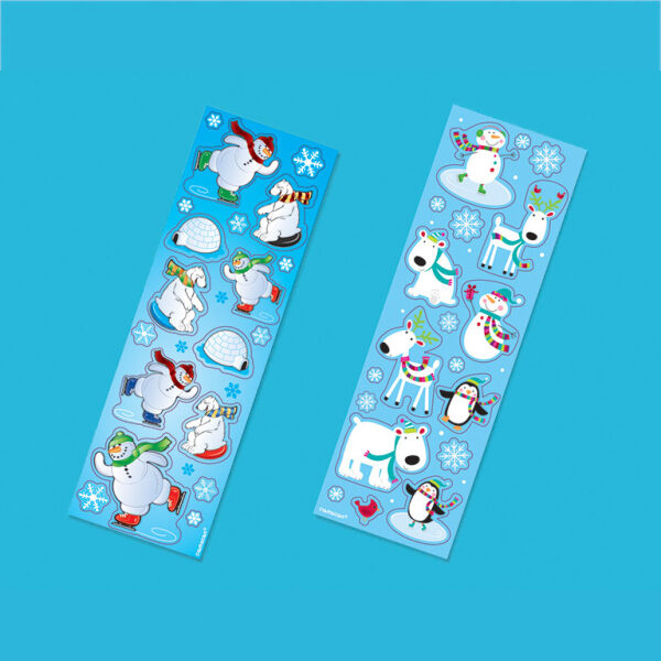 Αυτοκόλλητα Winter Fun Joyful Snowman 15 x 5 εκ