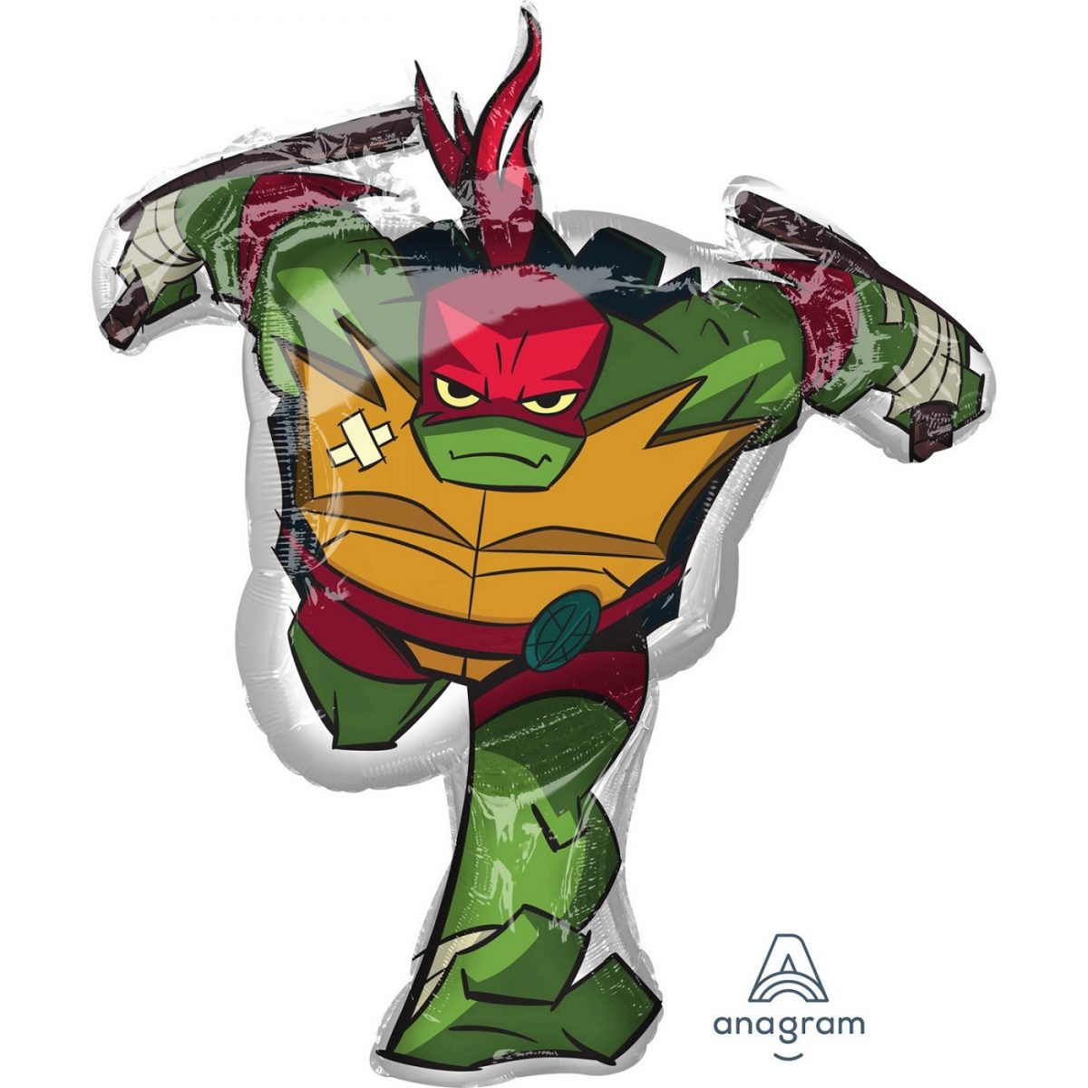 Μπαλόνι Φοιλ Σχήμα Rise Of The TMNT Raphael 73cm x 86cm