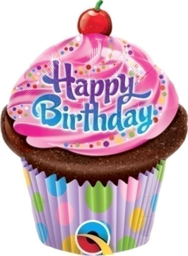 Φοιλ 14 Birthday Frosted Cupcake