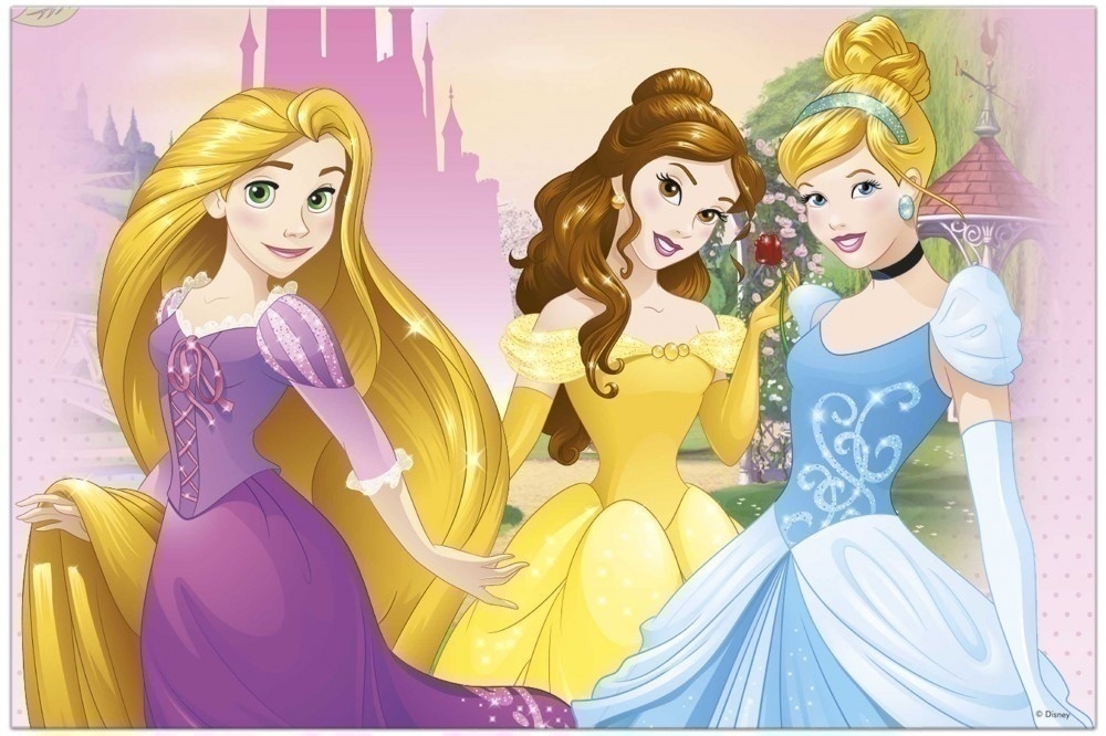 Τραπεζομάντηλο πλαστικό Πριγκίπισσες Disney 120 * 180 cm