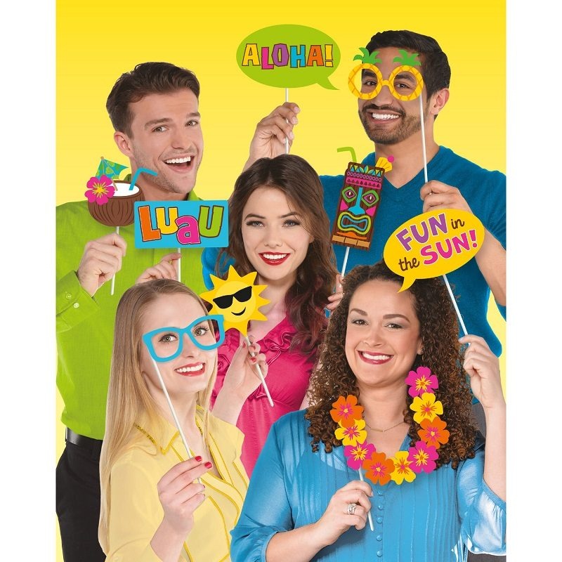 Σετ Φωτογραφικού Θαλάμου Summer Luau 13 τεμ