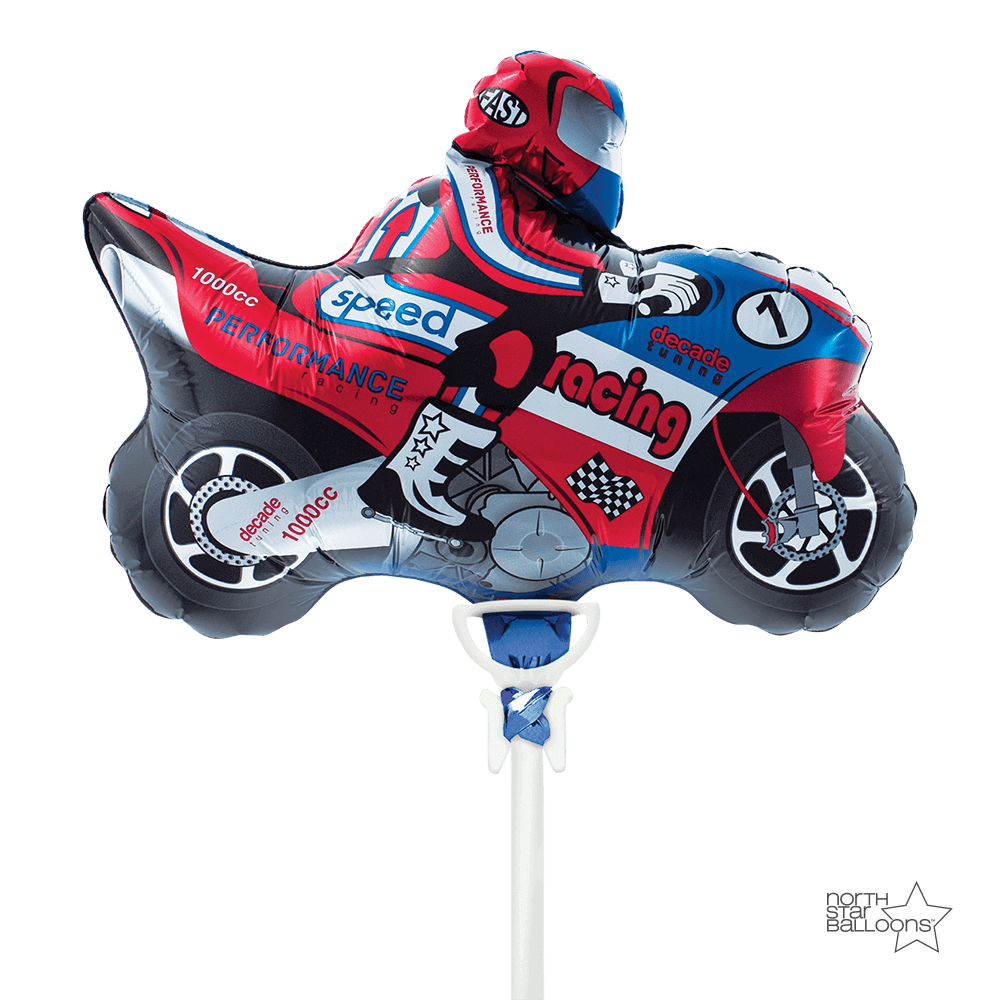 Μπαλόνι Φοιλ Μίνι Σχήμα Motorcycle 14