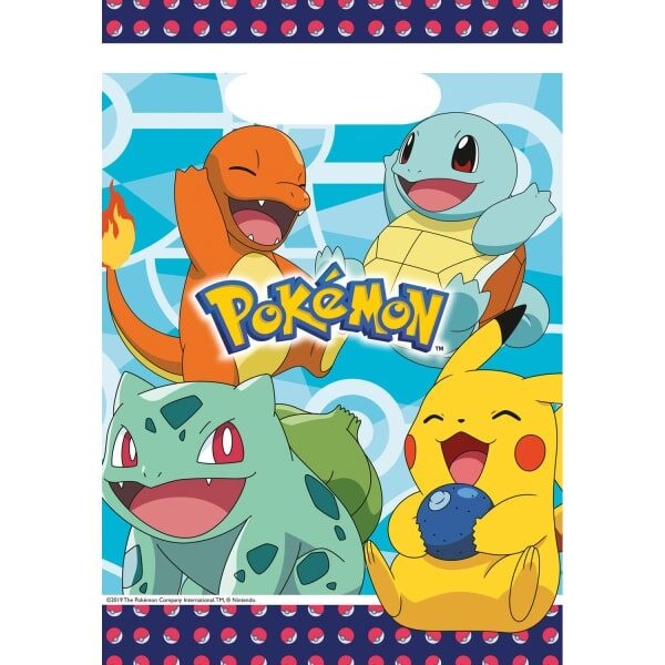 Τσάντες Δώρου Pokemon 23.4 x 16.2 εκ / 8 τεμ