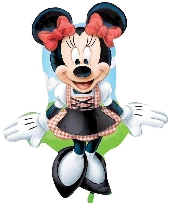 Μπαλόνι Φοιλ Σχήμα Minnie Mouse Dirndl 75εκ