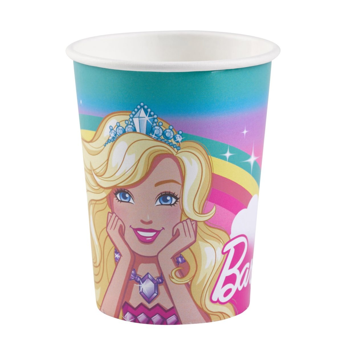 Ποτήρια χαρτ. 250ml Barbie Dreamtopia /8 τεμ