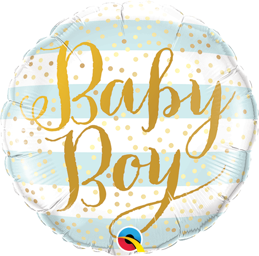 Μπαλόνι Φοιλ 18 Baby Boy 45 εκ