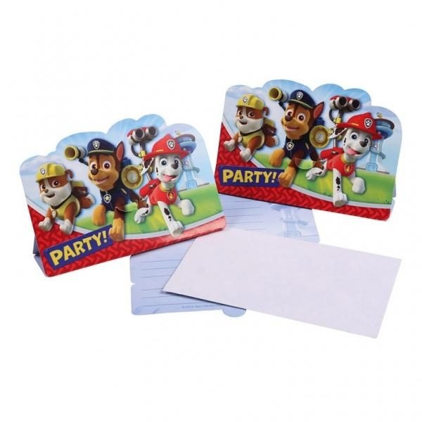 Προσκλήσεις Paw Patrol /8 τεμ