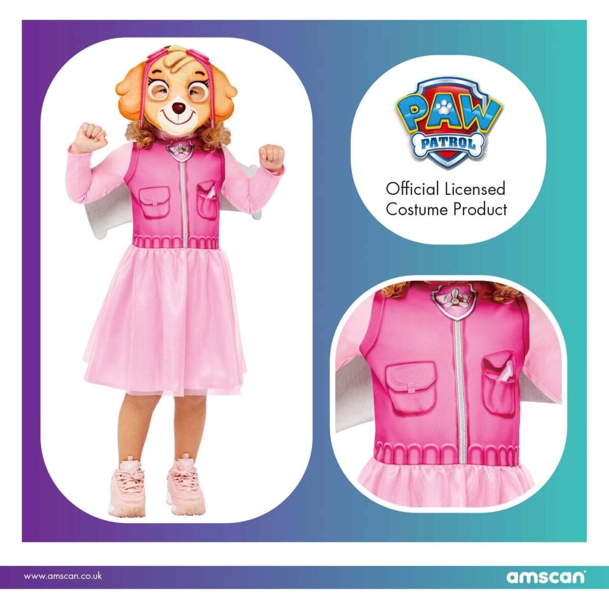Στολή Paw Patrol Skye Costume 3-4 Ετών