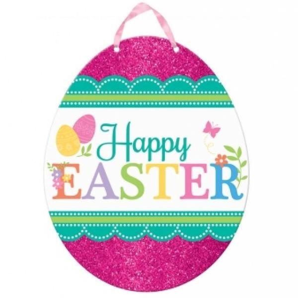 Κρεμαστό Αυγό Glitter Lovely Easter