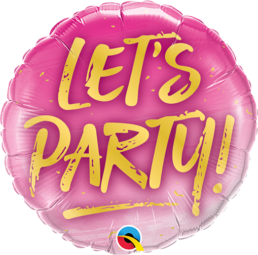 Μπαλόνι Φοιλ 9 Let's Party 23 εκ